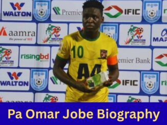Pa Omar Jobe Biography